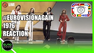 #EUROVISIONAGAIN: EUROVISION 1976 REACTION (LIVE)