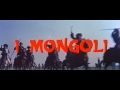 Mario Nascimbene music score from André De Toth's THE MONGOLS (1961) Main Titles.