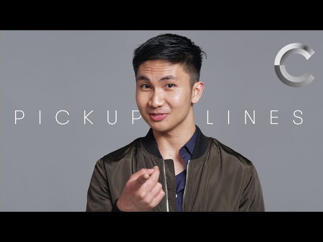 100 People Share Their Favorite Pick Up Line - Video