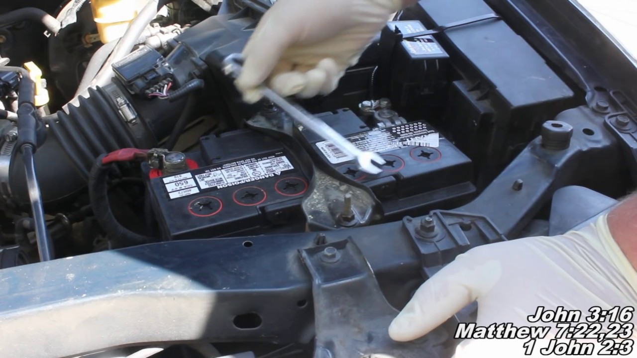 Ford Escape Alternator Remove & Replace "How to" - YouTube