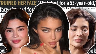kylie jenner's face is a 'mess'
