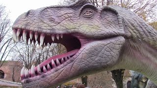 DINOSAURS U BEOGRADU !!!Dinosaurusi na Kalemegdanu zabava za decu TYRANNOSAURUS-REX DINOSAURS TOYS