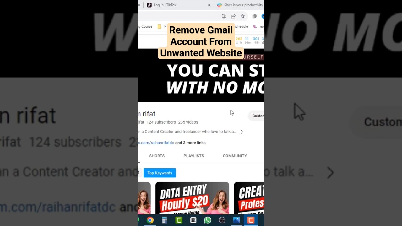 Remove Gmail Account From Unwanted Website Remove Gmail Account From Unwanted Website