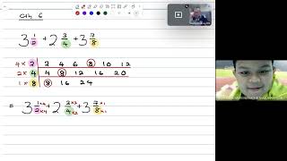 Matematik (Tambah +Tolak Pecahan) - Tahun 4