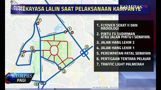Rekayasa Lalu Lintas Saat Kampanye Jokowi-Ma’ruf Amin