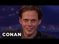 Bill Skarsgård's Demonic “IT" Smile | CONAN on TBS