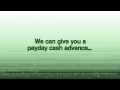 Payday Cash Advance and Online Payday Loans