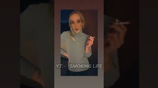 Y Girl Smoking Cigarette