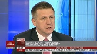 Co Dalej Z Reformą Sądów? Jan Bury W Poranku Info Tvp Info, 25.06.2013
