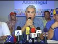 Anzoátegui presentó a los candiatos a la Unidad.mp4