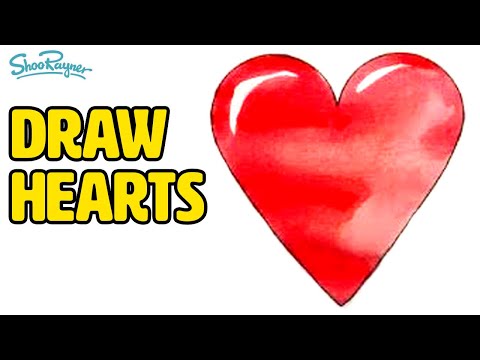  Learn how to draw a Valentine's Heart with children's book author and 