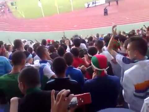 Nouveau Chant Des ULTRAS VERDÉ LEONÉ ( Ahki Mli7 ) Au Stade Sur LesZiiik'sDzGroupe's