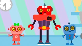 Зарядка 👶 Музыкальная Разминка Для Детей 🤖Хэппи Роботс 🦾New⚡️⚡️⚡️
