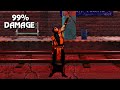 Ermac 99% Combo UMK3 tutorial