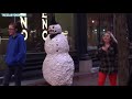 snowman prank