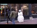 snowman prank