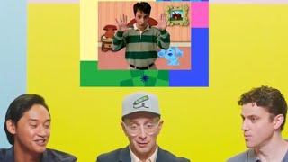 Steve Watches His First Episode Of Blues Clues