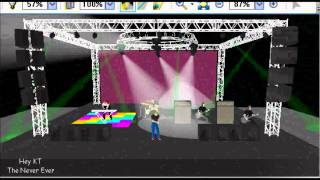 Hey Kt Light Show - Eight Productions.wmv