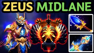 Zeus Mid Pure Thunder Pain Dota 2
