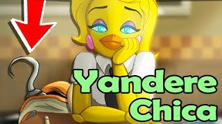 FNAF Anime! YANDERE Chica DESTROYED FOXY?! - (Five Nights at Freddy's Ultimate Custom Night)