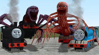 New Cursed Douglas And Gordon The Trains In Garry's Mod! (Thomas And Friends)