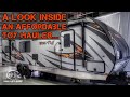 Quick Look Inside the 2020 Work and Play Toy Hauler...