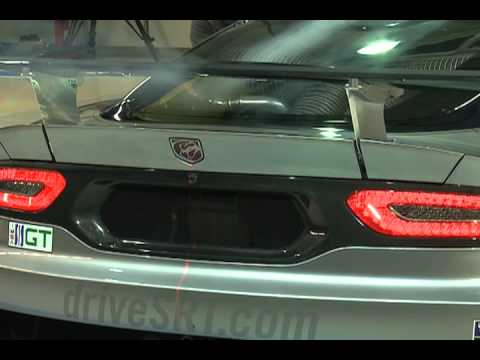 2013 SRT Viper GTSR LeMans Wind Tunnel Testing