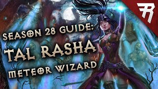 Diablo 3 Season 30 Wizard Tal Rasha Meteor Build Guide 2.7.7
