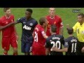 Liverpool vs Manchester United • Fights, Fouls - Referees, Red Cards