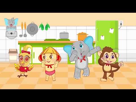 Hướng dẫn rửa tay Trường mẫu giáo Phước Vinh Châu Thành Tây Ninh