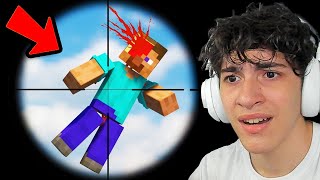 Netheri̇te Zirhli Steve Vs Sni̇per - Minecraft