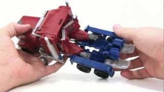 Video Review of the Transformers Prime (RID) Weaponizer: Optimus Prime