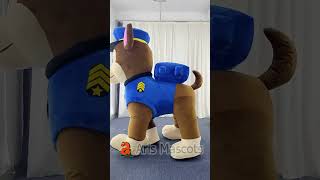 Wearable Walking Adult Inflatable Real Life Paw Patrol Chase Costume For Events Entertainments
