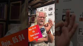 O Poeta NICOLAS BEHR CONVIDA para a Segunda Cultural do T-Bone, dia 5 de abril, confira!!!