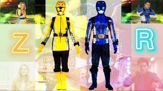 Power Rangers Beast Mophers . Zoey & Ravi together momments.
