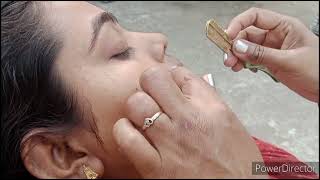 Women Face Shaving