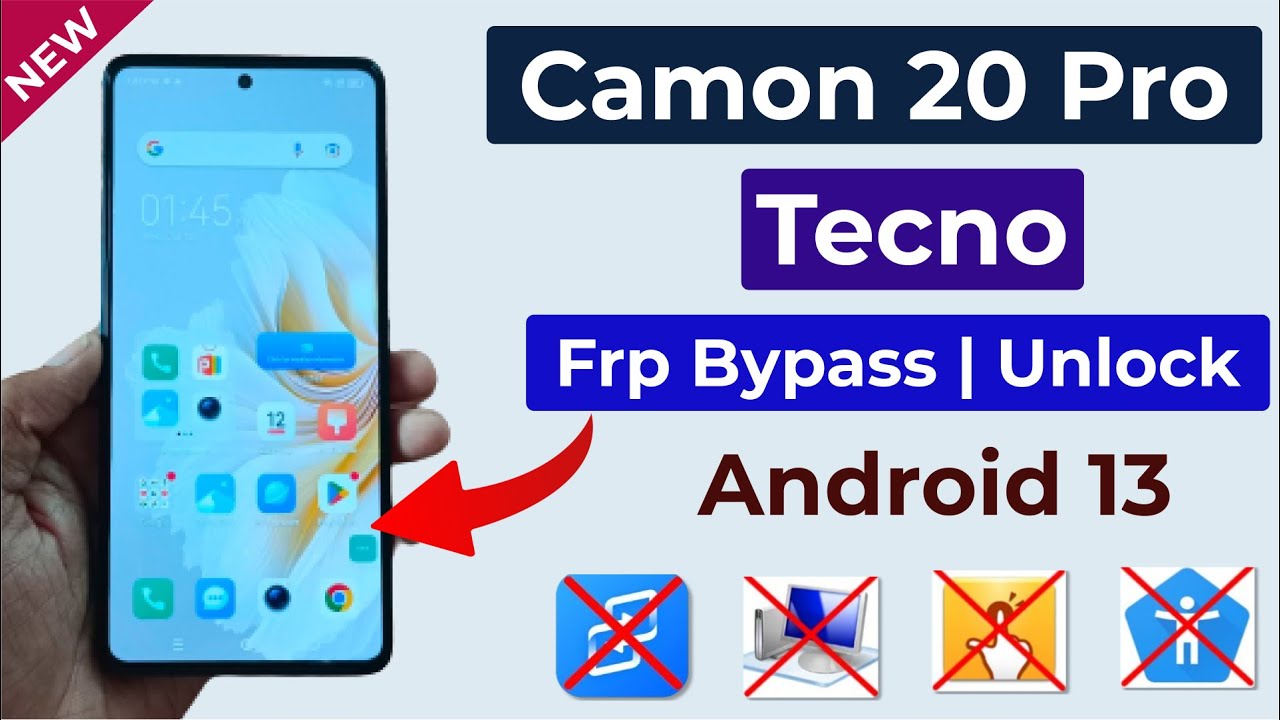 Tecno Camon 20 Pro (CK7n) Frp Bypass Android 13 | Bypass Tecno Camon 20 Pro (CK7n) Frp Bypass Android 13 | Bypass