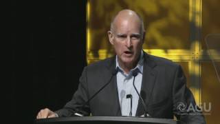Gov. Jerry Brown To Climate Scientists We Will Persevere