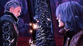 Father Says Thanks Nero And Dante Say Vergil His Father Dmc 5