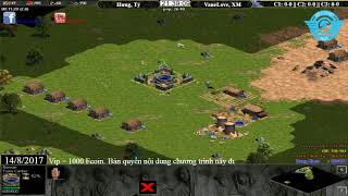 AOE|| 2VS2 || HƯNG NHỔN, TÝ VS VANELOVE, XI MĂNG 14/08/2017