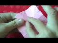 2 - Sped Up Tutorial- Origami Kawasaki Rose (understandable)