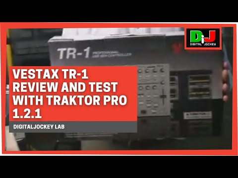 Vestax TR-1 review and test with Traktor Pro 1.2.1 @ DigitalJockey Lab