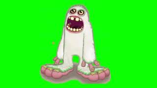Mammott Air Island Green Screen My Singing Monsters