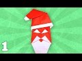 Origami Happy (page 1). YouTube Christmas Video Tutorials