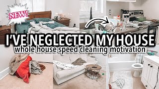 NEW! WHOLE HOUSE PRODUCTIVE SPEED CLEAN | SUPER CLEANING MOTIVATION | NEW DOSSIE