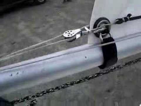 Rigging the Laser® Sailboat - YouTube