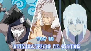 Les 10 Meilleurs Utilisateurs De Suiton Dans Naruto