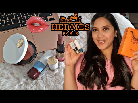 Hermes Lipstick Swatch| how to refill hermes lipstick| blush