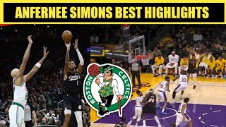 Anfernee Simons Highlights Boston