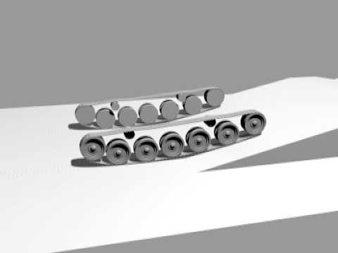 3d Animation Of Tank Treads 3